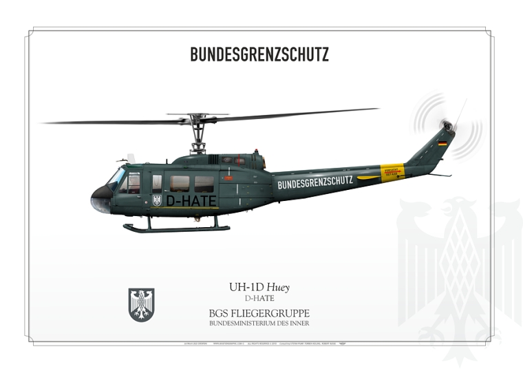 UH-1D "Huey" D-HATE BGS JP-945