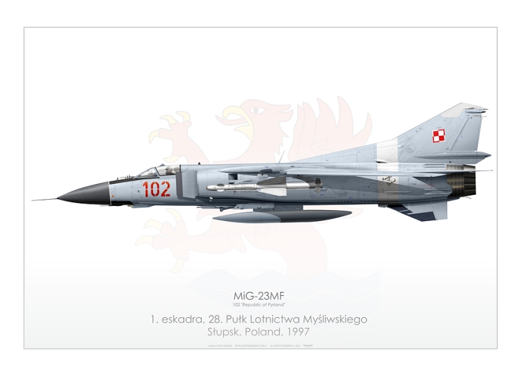 MiG-23MF Polish AF JP-5194