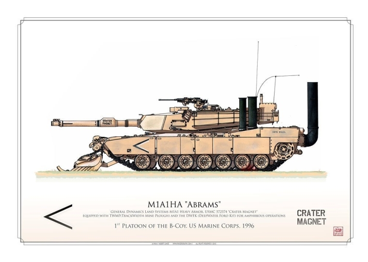 M1A1HA "Abrams" USMC HCP-14