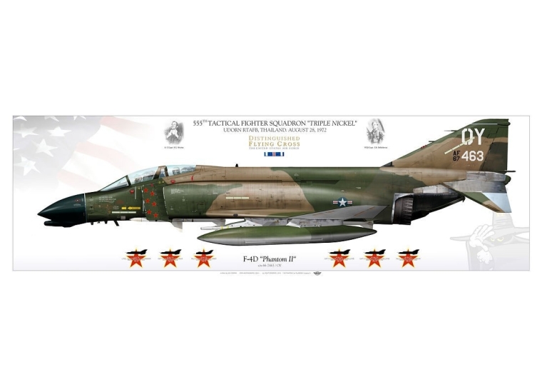 F-4D "Phantom II" OY Ritchie / DeBellevue JP-0672P