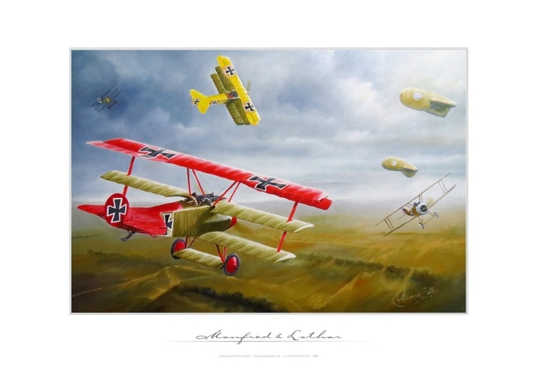 "Manfred & Lothar von Richthofen" PA-13